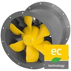 Potrubné ventilátory kruhové AL-EC (EC motor)