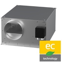 Potrubné ventilátory ISORX-EC (EC motor)
